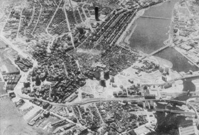 Fig 19 Aerial View.Artery.minus GovCtr&WEnd.mid-1960's.tiff